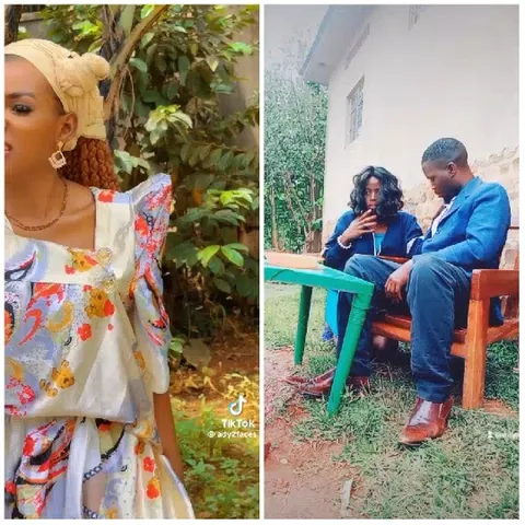 Outdoor Conversation and Colorful Outfit