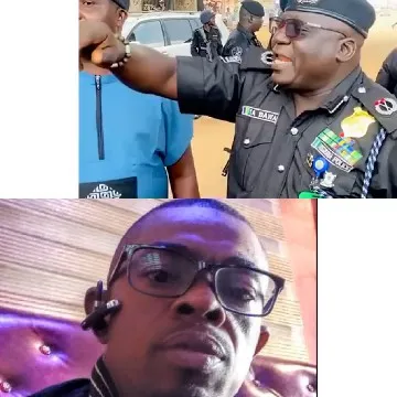 Police Officer Speaking to Audience