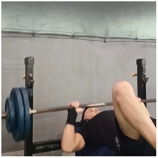 Lifting Weights on Bench Press