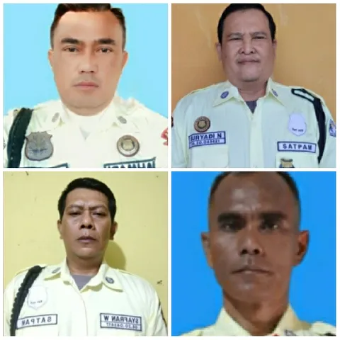 Men in Uniforms with Badges