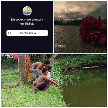 Promotional Text and Children by Water