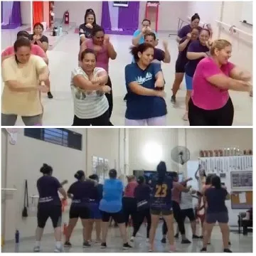 Dance Class in Session