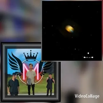 Celestial Object with Halo Effect