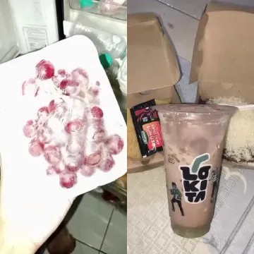 Tray of Jelly and Food Setup