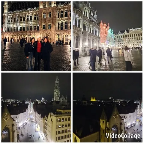 Nighttime City Views and Landmarks
