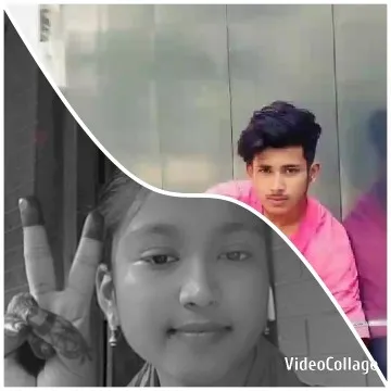 Young Man and Peace Sign Woman