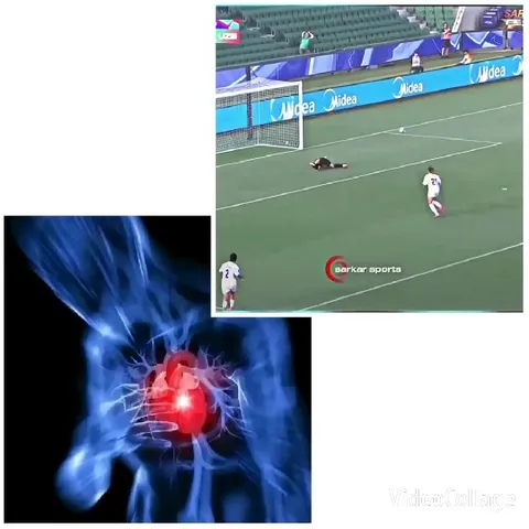 Soccer Player and Heart Illustration