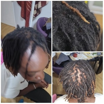 Dreadlocks Hairstyle from Different Angles