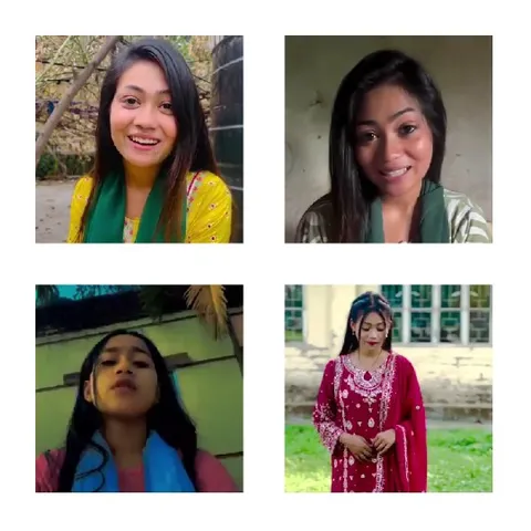 Women Posing for the Camera