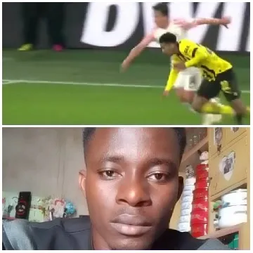 Football Match and Indoor Close-Up