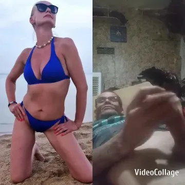 Beach Pose and Couch Relaxation