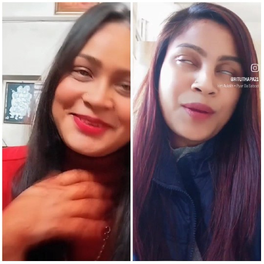 Friendly Women Smiling Together