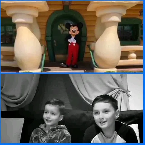 Children Couch Smiles and Cartoon Fun