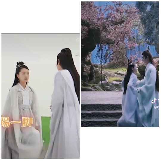 Traditional Costumes in Two Settings
