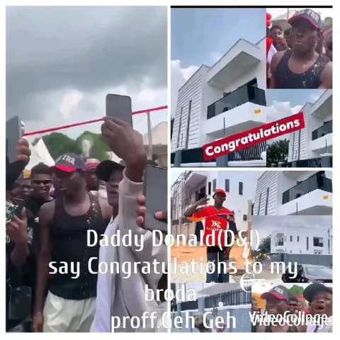Group Celebrating Achievement by House