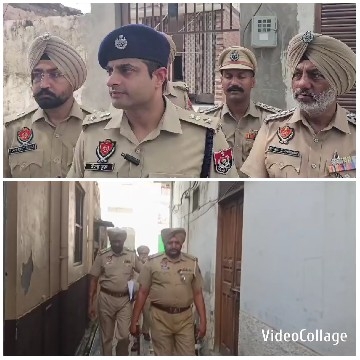 Uniformed Officers in Two Scenes