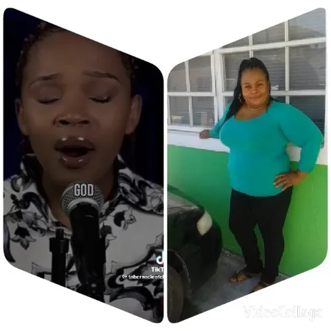 Singing Into Microphone Outdoors