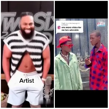 Artist and Friends Talking