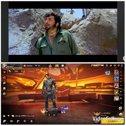 Movie Scene and Video Game Interface