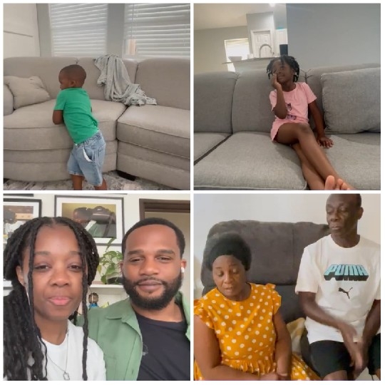 Family Moments on the Sofa