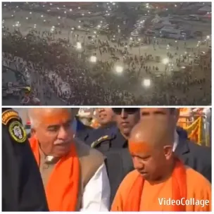Crowd Gathering in Open Area