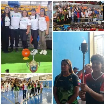 Celebrating with Trophies and Friends