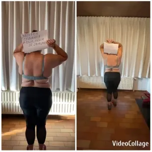 Athlete Holding Sign Indoors