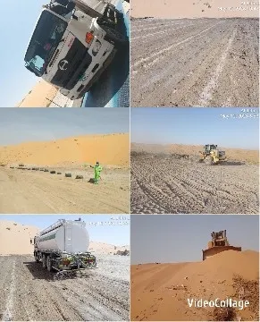 Desert Construction Activities