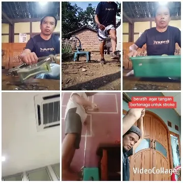 Scenes of Person Engaging Indoors and Outdoors