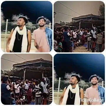 Men Smiling at Community Gathering