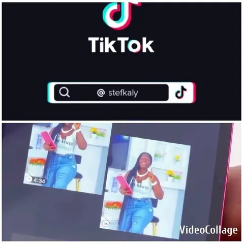 TikTok Logo with Editor Interface