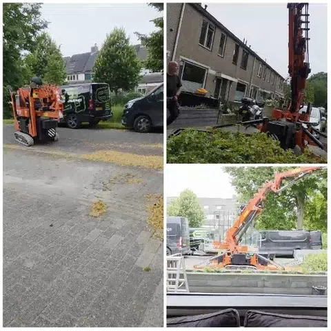 Construction Work on City Street