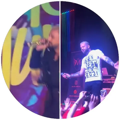 Singers on Colorful Stages