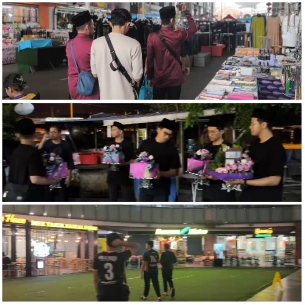 Market Scenes and Gift Baskets