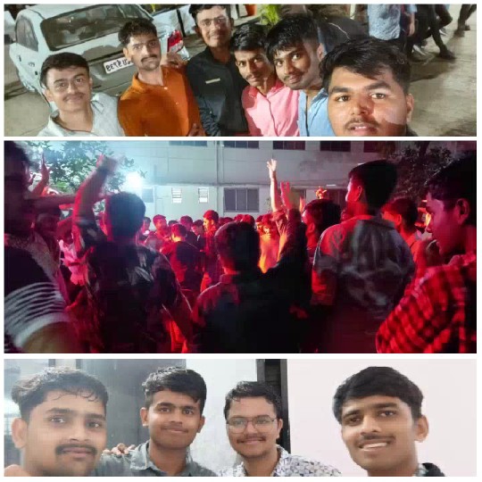 Group Selfie and Party Scene