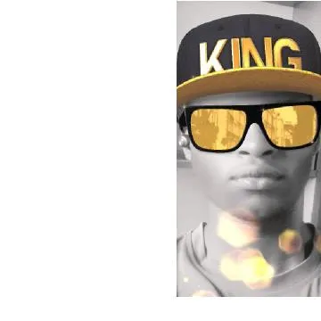 Stylish King in Black and White