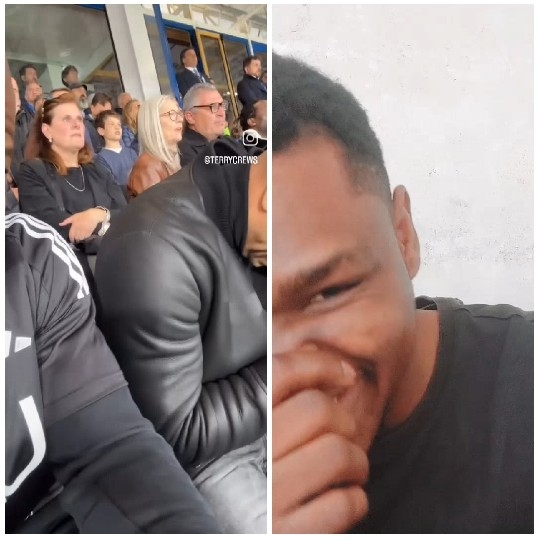 Stadium Audience and Close-Up Smile