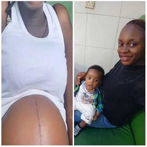 Pregnant Belly And Baby Smiles