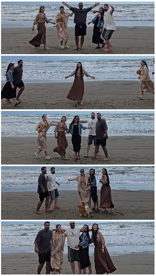 Beach Fun with Friends
