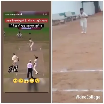 Cricket Match and Player Action