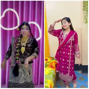 Two Women in Traditional Dress