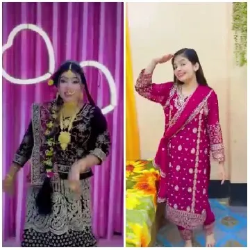 Two Women in Traditional Dress
