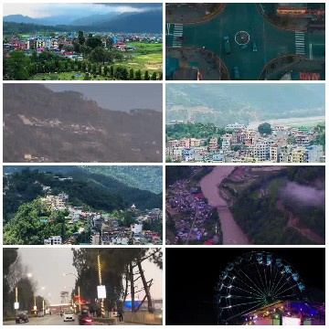 Diverse Landscapes and City Views