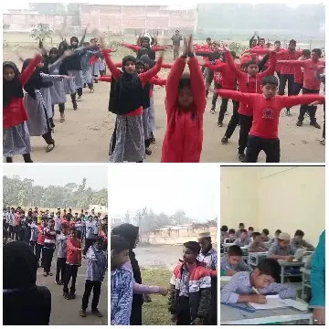 Children Engaged in Various Activities