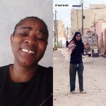 Smiling Person and Street Gesture
