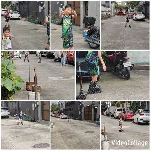 Children Playing on Residential Street