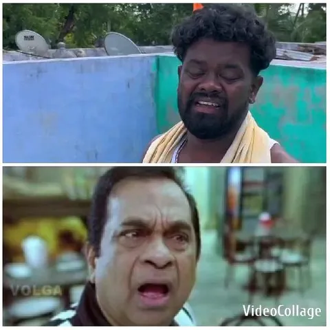 Man Outdoors and Surprised Indoors