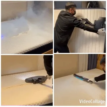 Cleaning Mattress in Indoor Setting