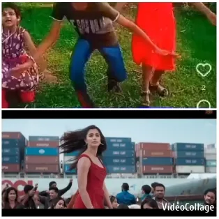 Children Playing and Woman Posing