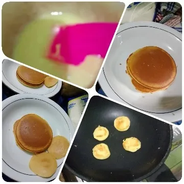 Stages of Pancake Preparation